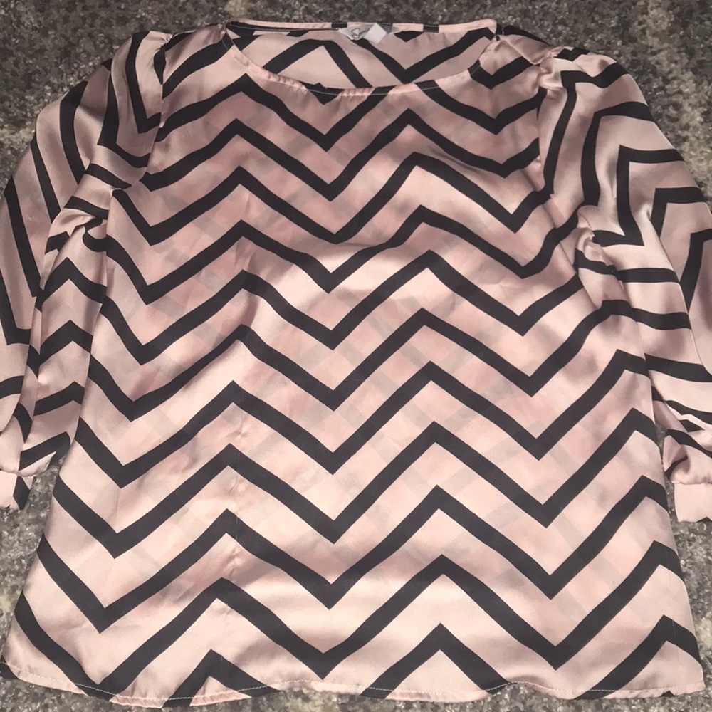 Chevron patterned shirt